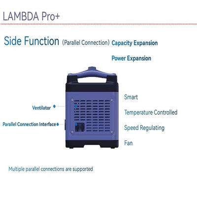 1300W 120V Portable Electric Power Station For Outside Emergency Energy Bank Supply